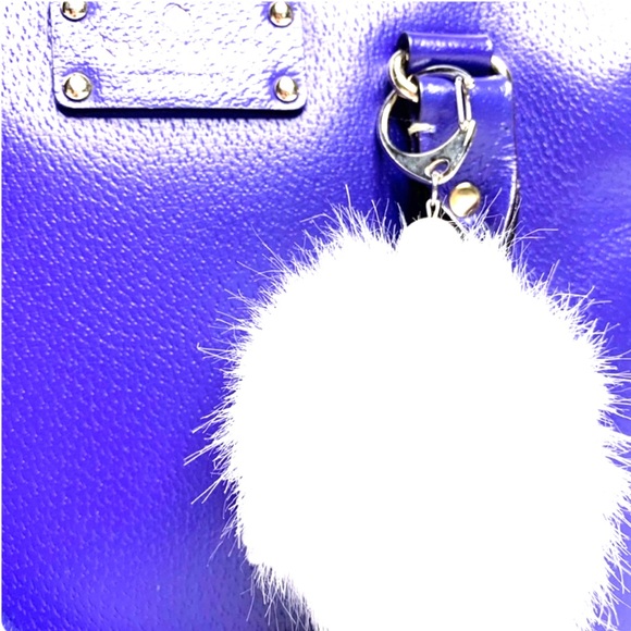 SOLD Kate Spade Royal Blue Top Handle/Crossbody - Picture 2 of 10